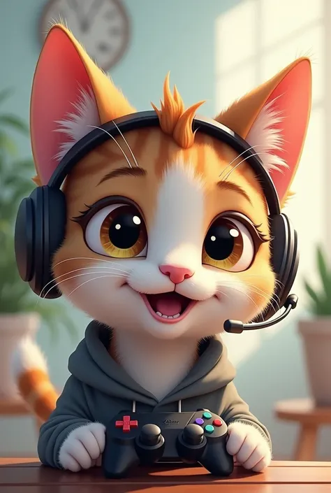 Make youtube profile like cat gaming  just face