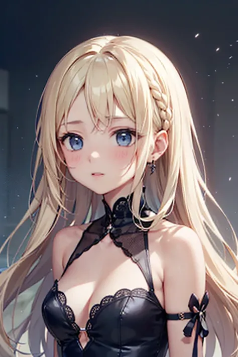 A character that combines elements of Victorian Gothic style and anime-style beautiful girls.。 Her appearance is one of delicate elegance and mysterious coldness.、 Its beauty gives the viewer a sense of transience and fragility at the same time.。 The bangs...