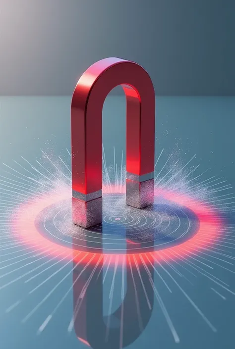 Magnetic field of a magnet normal image