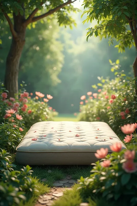 sweet Garden with mattress   