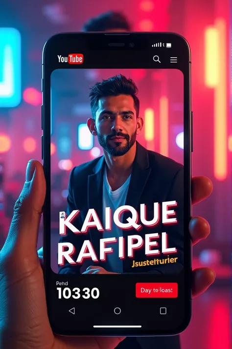 Create a Live Ad, for Instagram, for the Youtube platform, with the time of 22:30, Monday to Friday, channel name Kaique Rafael