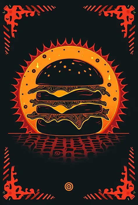 Hamburger logo for fast food restaurant,
Named after Pablo & Gonzalo, The Sabro Patterns.
tamatica about drug traffickers 
burger sales sales