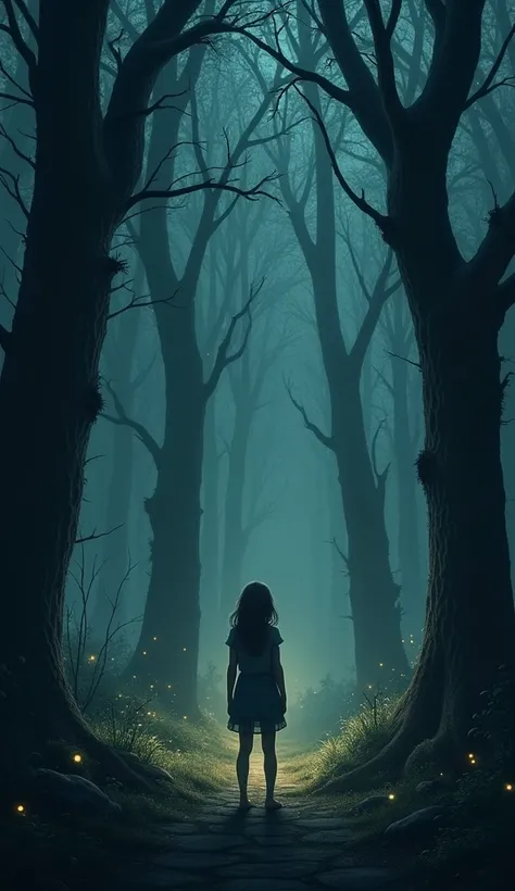 Each night, Laura heard a whisper coming from the nearby forest.. 