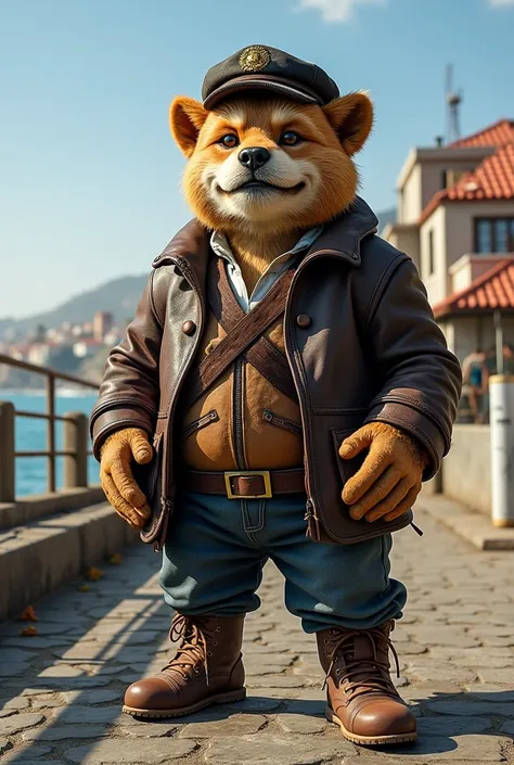 Mascot for the Baron Pier in Valparaiso, Chile