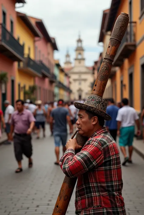 A traditional shawm from Popayán (instrument)

