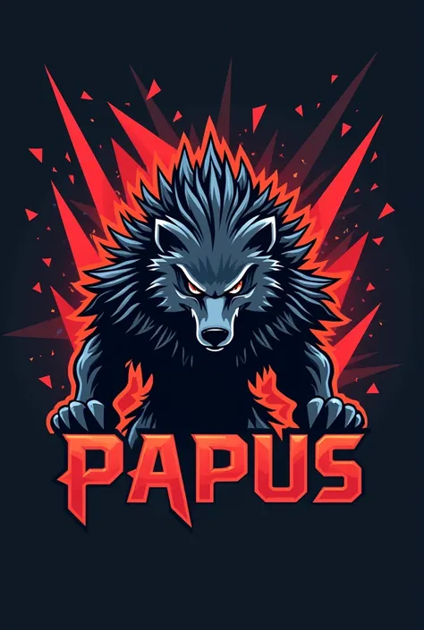 a logo for an esports team called the papus