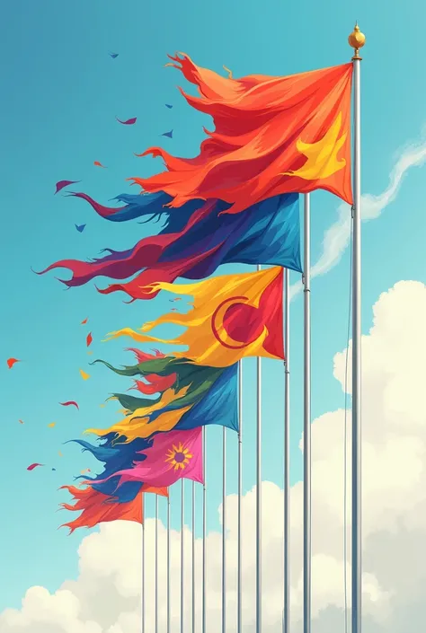 flags that represent creativity 