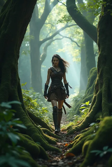 A young warrior named Iara fled to the forest