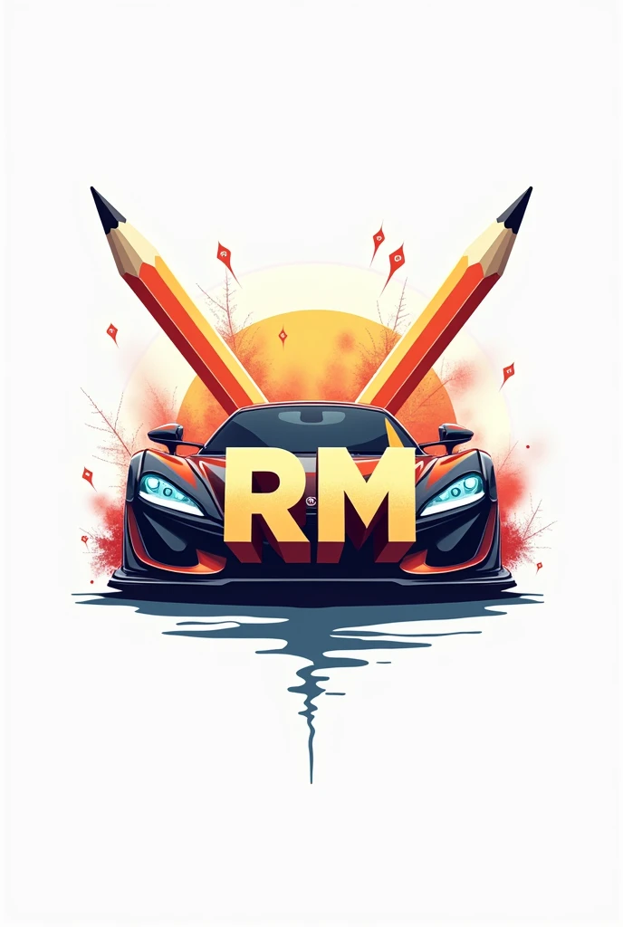 
Here’s a prompt for your logo design with the car and bike theme:

"Design a logo for RM Arts with a unique concept that features pencils and prizes at its core. The central focus should be the bold and creative RM letters. On one side of the logo, incorp...