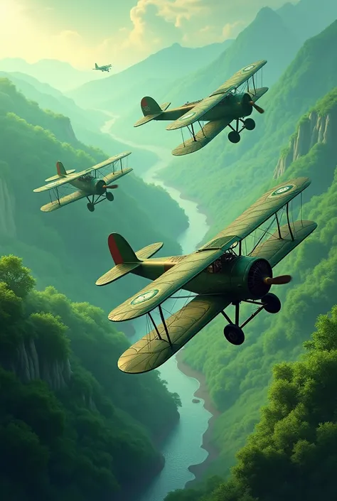 Background for Aviator plane game, in green composition.