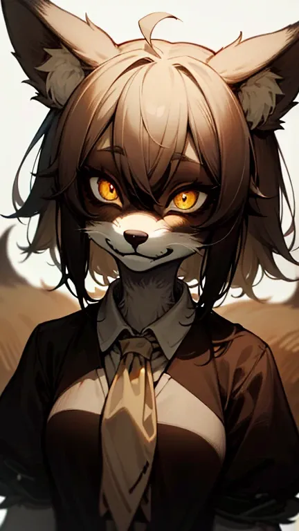 masterpiece,insanely detailed, absurdres, 16K, a girls, kemono, furry face, luminous eyes, with crazy eyes, Scared,(fox_girl, anthro furry:1.4),(anthro_female_fox:1.0), fluffy fur, white background,upper body,gothic lolita, gothic atmosphere,