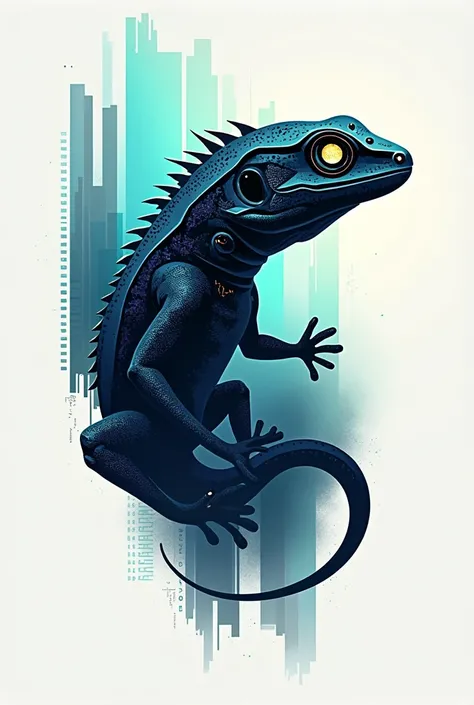 Code lizard logo