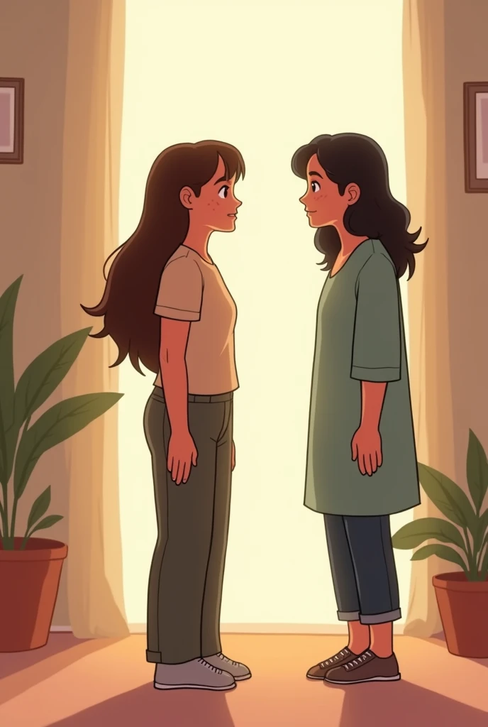 Person helping someone get out of a toxic relationship full of violence and discrimination All animated