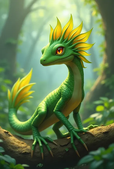 Grass-Lizard Type Pokémon 