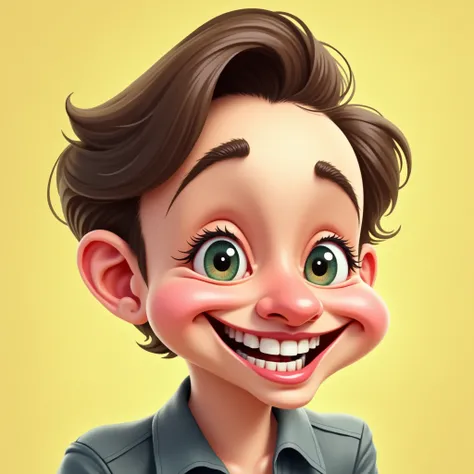 
Funny caricature photo