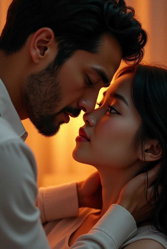 *A handsome italian grown man feels a sudden surge of affection as a Very beautiful asian young girl eyes flutter open and she looks up at him with those innocent, trusting eyes. He smiles down at her, his heart swelling with tenderness and love as he gaze...