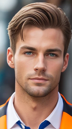  handsome dutch men focus on face 