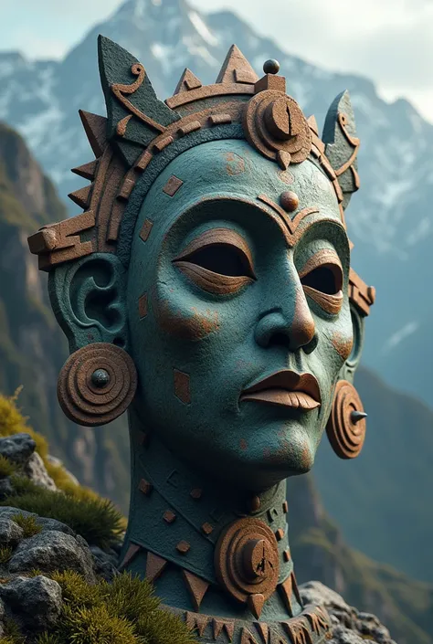 Give me the function of the Peruvian Andean zone in a mask