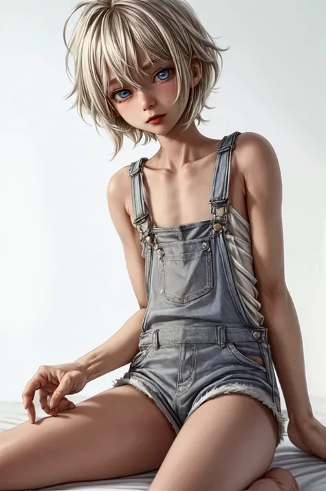 Anime style, Highres, Masterpiece, Best quality at best, Best Quality, hight quality, hight detailed, 1boy, (little boy), boy, blonde boy, blond Hair, perfect boy body, cute boy, detailed light blue eyes, detailed eyes, short hair, messy hair, pastel rainb...