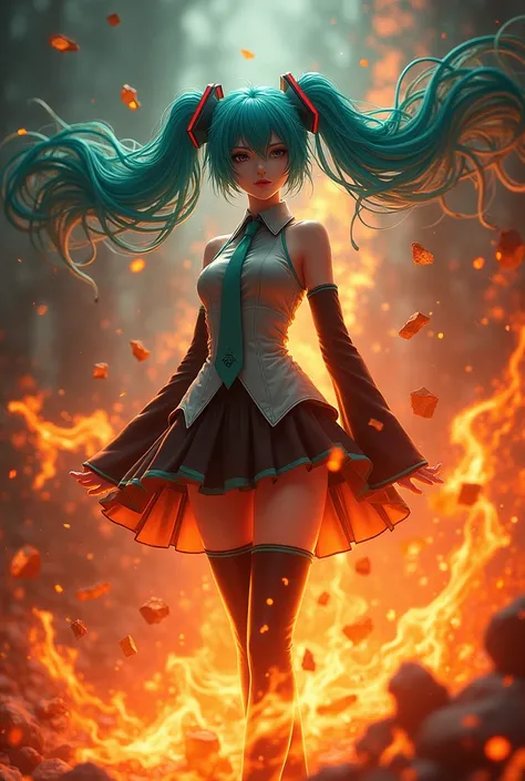 flame miku