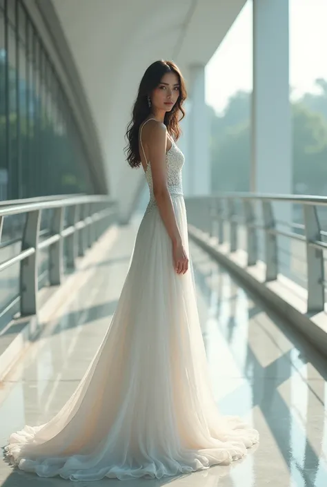 A bride in new model which light in tha side of the bridge 