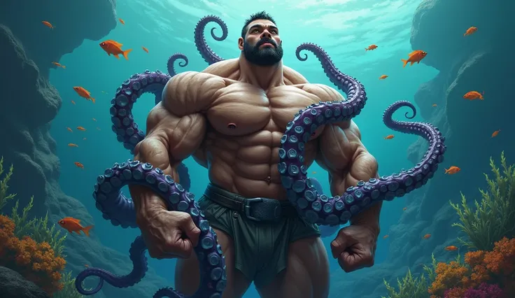 Bodybuilder raino+octopus 