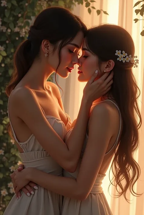 lesbian kissing 