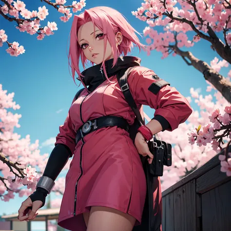 sakura haruno in muontain