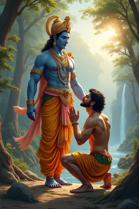 Shree ram pic with Hanuman
