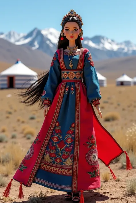 Mongolian barbie girl