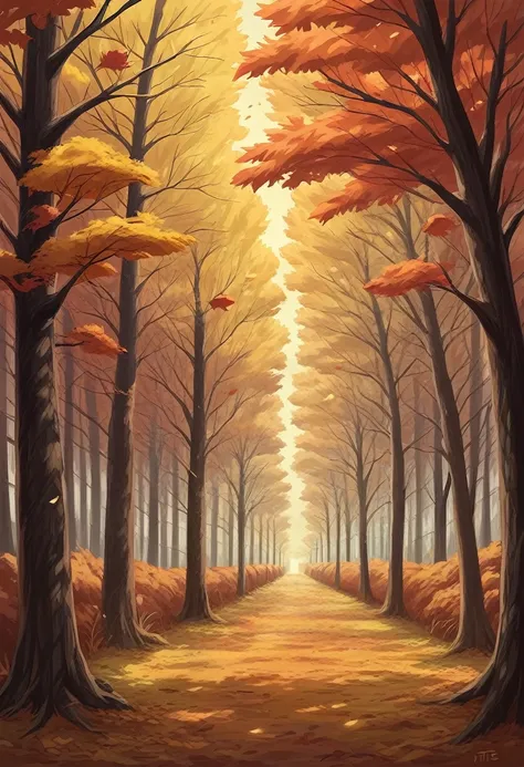 rompts
Copy
Trees with orange leaves in the park，There are also benches, breath - taking Beautiful trees, breath-taking Beautiful trees, Beautiful trees, 在autumn, Autumn forest, in the Autumn forest, in autumn, tree with many leaves, Beautiful autumn scent...