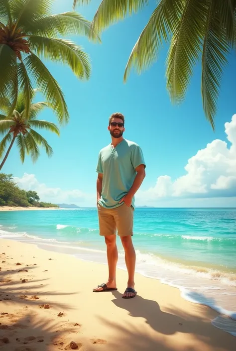 Me in a beach