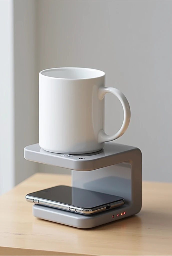 multifunction mug holder with powerbank