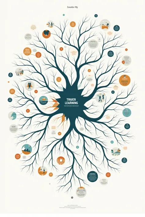 mind map with words from the text about observational 