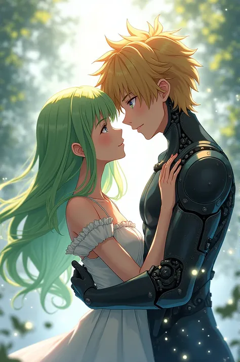 Tatsumaki love genos art anime