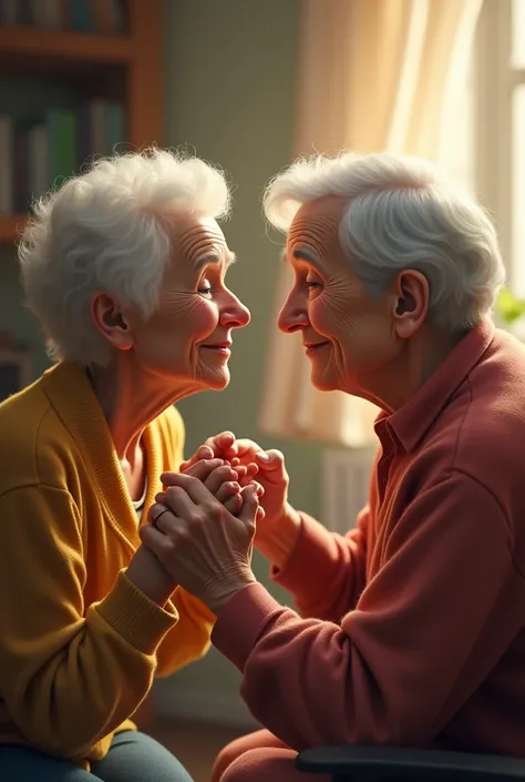 As we grow older, we need to love one another and give each other warmth