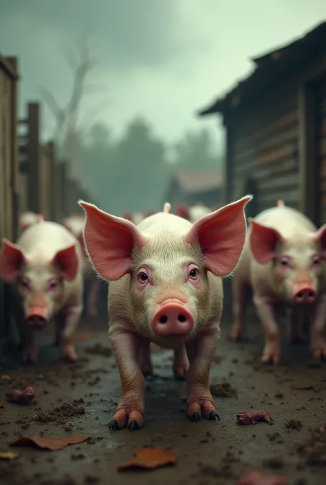 Virus attacking pigs