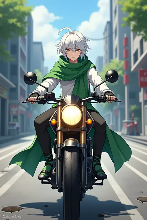 Honkai playable character with white hair, green and white clothes, covering up to the neck: star rail. Merlin&#39;the Claw of Xianzhou Yaoqing and one of the Seven Arbitral Generals of the Xianzhou Alliance. Unusual and direct, she exudes a natural charm ...