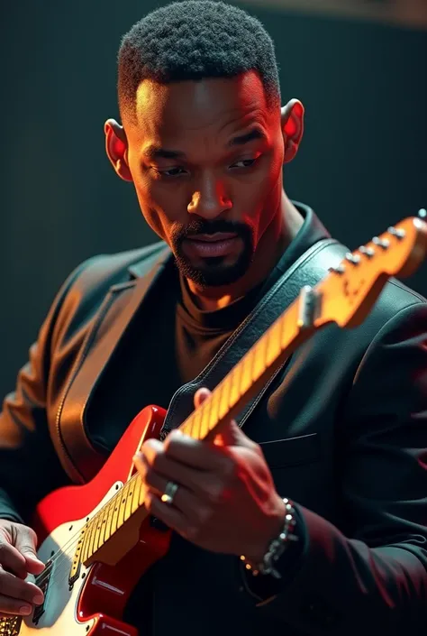 Will smith play his signature guitar 