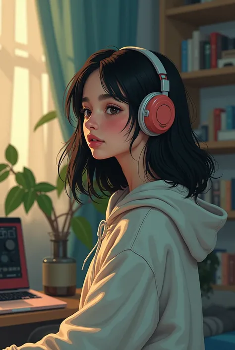 CREATE A LOFI GIRL PIC 
