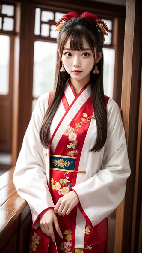 , girl, chinese, traditional attire