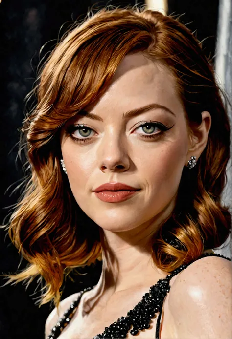 An Attractive Woman (emma stone|scarlett Johansson), a prostitute (mythology|fantasy) 