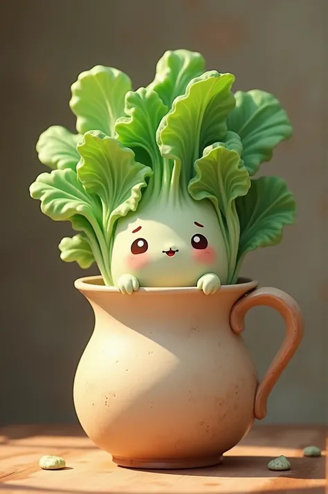 Cute cai in a jug 