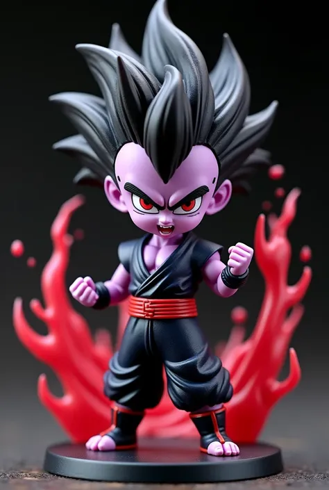 Goku black rose em miniatura