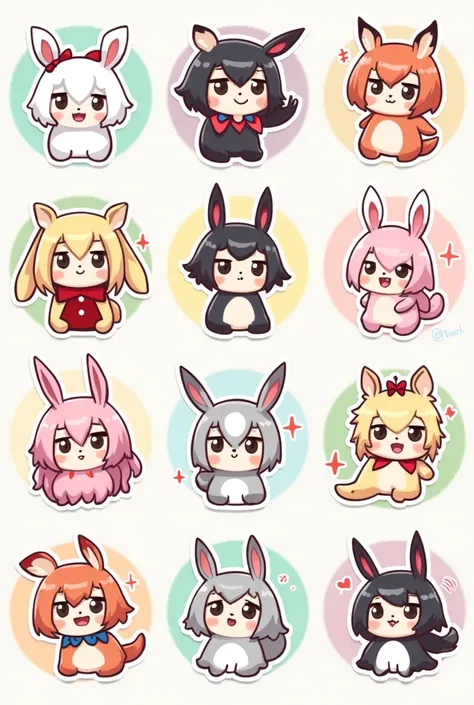 make anime stickers