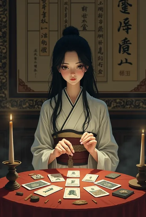 fortune teller　20th Generation　Japanese girl　1 person