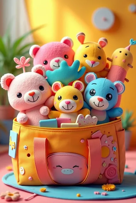 bag of children&#39;s products