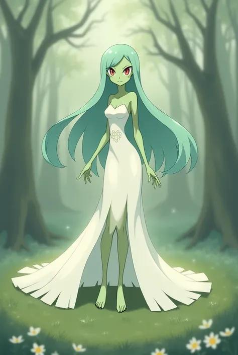 A Pokémon, una Gardevoir 