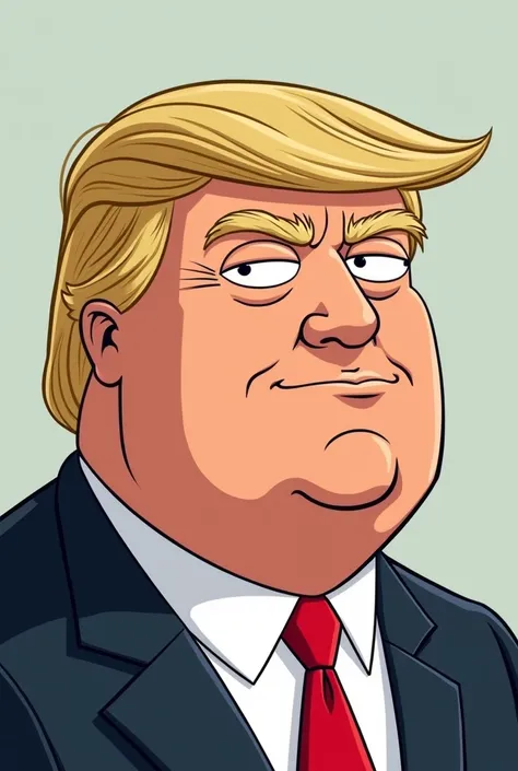 Donald trump as Peter Griffin