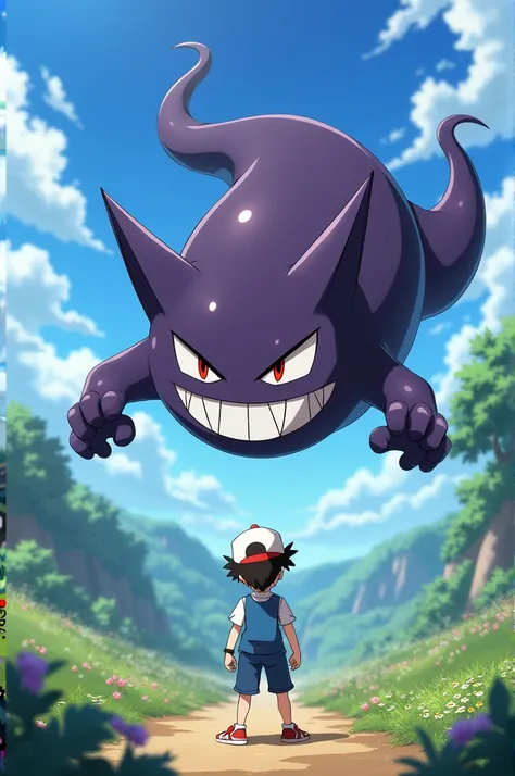 Draw me gengar with ash animated version